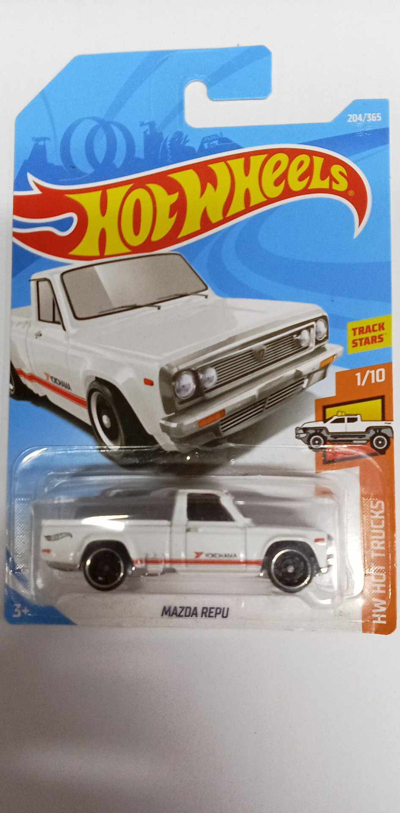 2018 HOT WHEELS-  MAZDA REPU- 1/1- HOT TRUCKS -204/365 (FJY48)