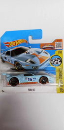 2015 Hot Wheels - HW Speed Graphics 7/10- Ford GT- SHORT CARD- (DHR78-SHORT)