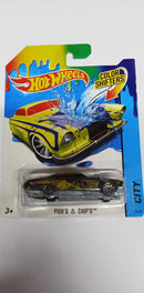 2023 HOT WHEELS -COLOR SHIFTERS -FISH'D & CHIP'D -28/48 -(BHR31)