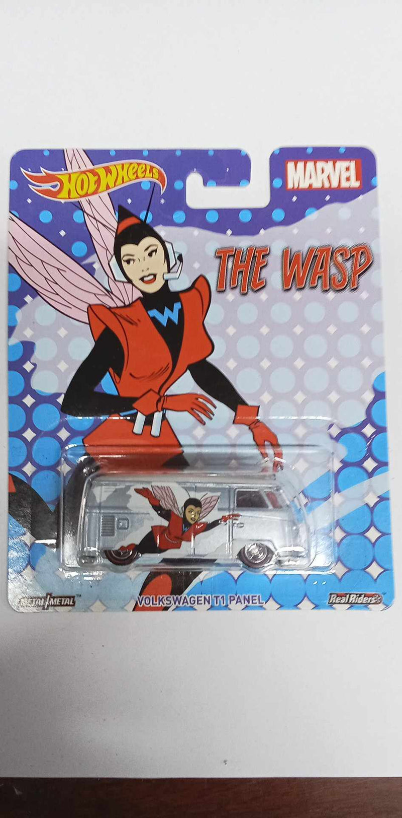 Hot Wheels- VOLKSWAGEN T1 PANEL- The Wasp- MARVEL - Pop Culture - (DWH28)