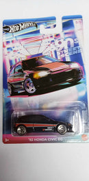 2024 HOT WHEELS- 90’s STREET SCENE- ‘92 HONDA CIVIC EG -5/5 (JCB56)