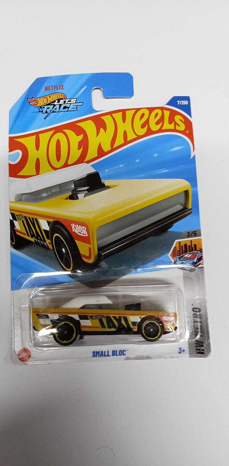 2025 HOT WHEELS -SMALL BLOC - 7/250 -HW METRO -(HYW65)