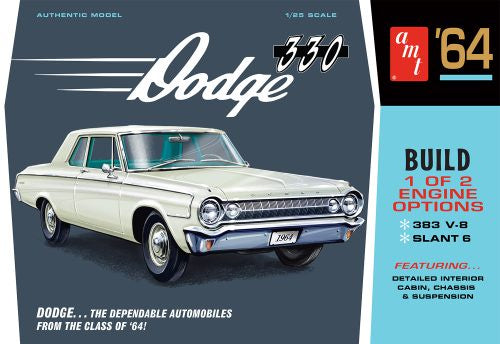 AMT 1964 DODGE 330 SCALE MODEL KIT (AMT 1366)