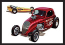 AMT 1/25 FIAT DOUBLE DRAGSTER 1:25 SCALE MODEL KIT (AMT 1380)