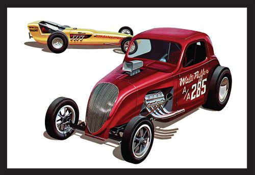 AMT 1/25 FIAT DOUBLE DRAGSTER 1:25 SCALE MODEL KIT (AMT 1380)