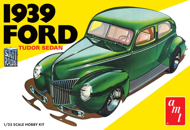 AMT 1/25 1939 Ford Tudor Sedan Street Rod Series (AMT 1434 )