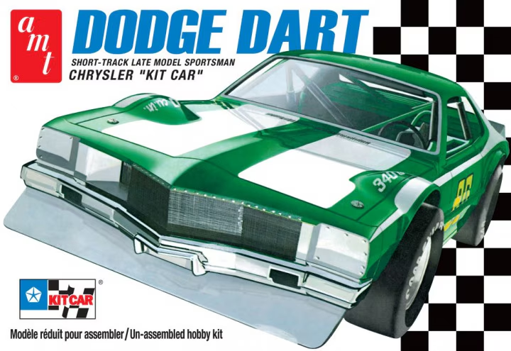 AMT 1/25 Dodge Dart Short-Track Late Model Sportsman Chrysler "Kit Car" (AMT 1450)