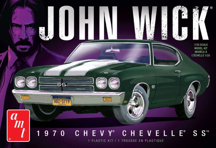 AMT 1/25 John Wick 1970 Chevy Chevelle SS (AMT 1453)