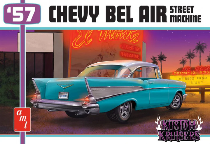 AMT 1/25 1957 Chevy Bel Air Street Machine (AMT 1460)