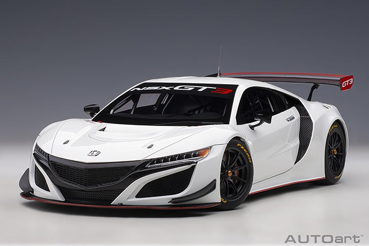 AUTOart 1/18 HONDA NSX GT3 2018 (WHITE) (AUT 81898 )