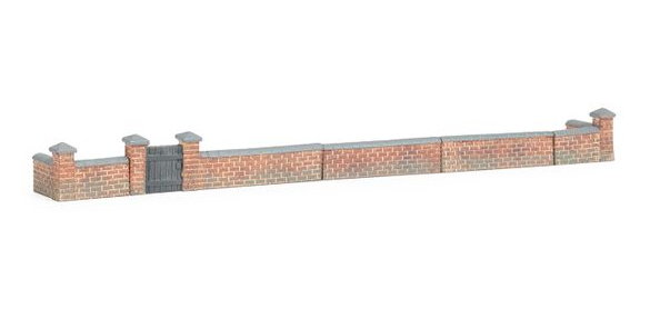 Hornby Front and Left Hand Victorian Terrace House Garden Wall 2024 Catalogue (HOR R7354)