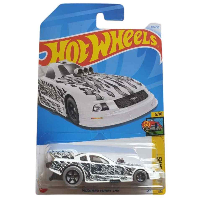 Hot Wheels – HW Art Cars – Mustang Funny Car 5/10--112/250  (HTB73)