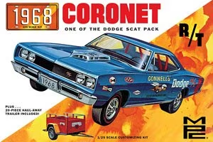 MPC 1968 Coronet R/T One of the Dodge Scat Pack (MPC 0975)