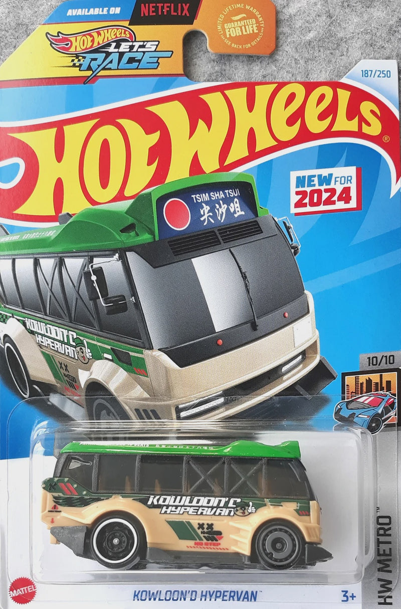 Hot Wheels  – Kowloon'D Hypervan - HW METRO -10/10--187/250  (HRY84)