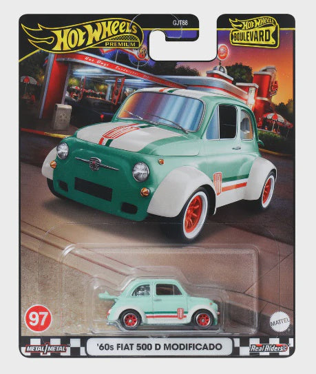 Hot Wheels (Boulevard) '60s FIAT 500 D Modificado