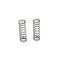 Losi Rear Shock Spring, 2.6 Rate, Red (TLR5169)