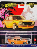 2024 Hot Wheels Premium '72 Toyota Corolla Levin 2/5 Japan Historic Car Culture  (HRV69)