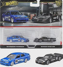 Hot Wheels Premium Car Culture 2 Pack ‘94 Nissan Primera / Nissan R390 GT1  (HRR74)