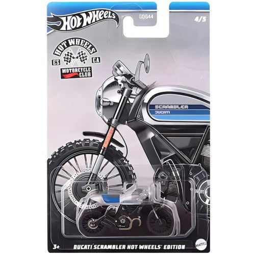 Hot Wheels Themed Auto Motorcycle Club Ducati Scrambler Hot Wheels Edition 4/5 (HRR93)