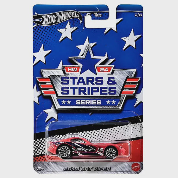 Hot Wheels Stars & Stripes 2024 - 1/5 - 2013 SRT Viper (HRW62)