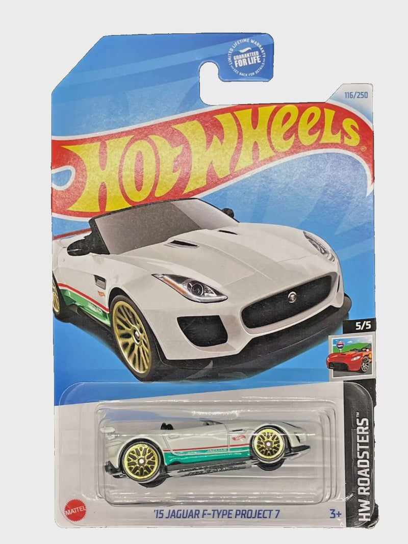 2024 Hot Wheels  #116/250 - '15 Jaguar F-Type Project 7 - HW Roadster #5/5 (HTC16)