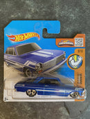 2016 Hot wheels   Muscle Mania Short Card 63 Chevy II (DHP13)