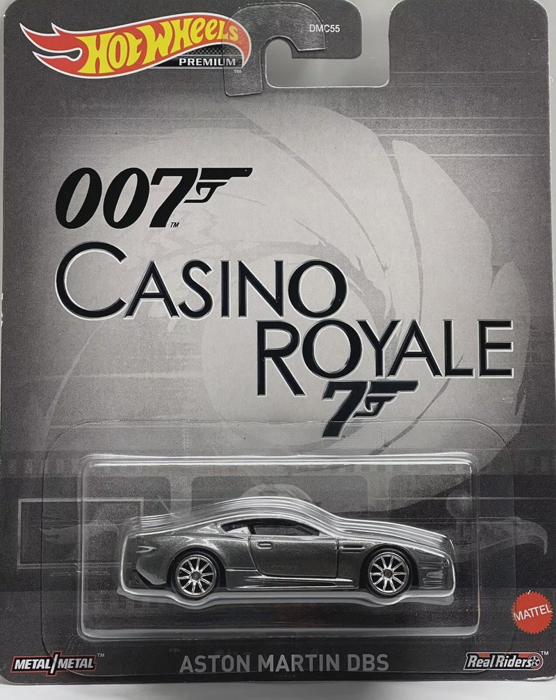 Hot Wheels 2024 Premium James Bond 007 Casino Royale Aston Martin DBS (HKC21)