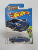 Hot Wheels 2016 Exotics Series '17 Ford GT Blue 73/250  3-10 (DHP28)