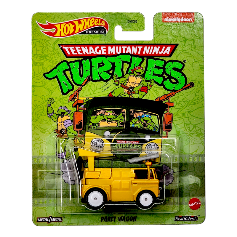 Hot Wheels Premium TEENAGE MUTANT NINJA TURTLES Party Van (GJR50)