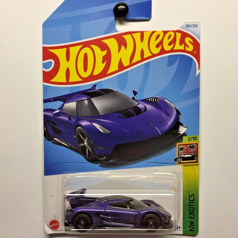 HOT WHEELS -HW EXOTICS -2020 KOENIGSEGG JESKO 2/10--184/250 (HTC21)