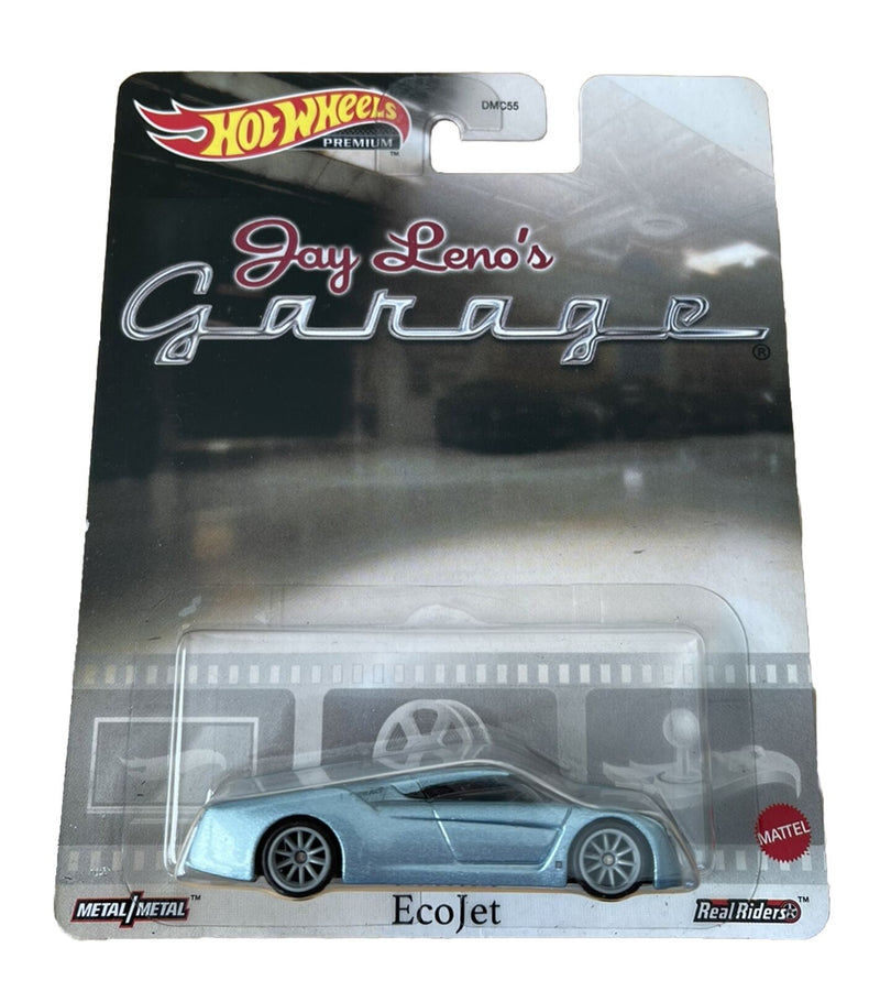 Hot Wheels EcoJet Jay Leno's Garage Super Car 650 hp PREMIUM RealRider (DMC55)