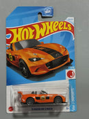 Hot Wheels 2024 Orange '15 Mazda MX-5 Miata # 69/250 HW J-Imports # 3/10 (HTD22)