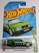 Hot Wheels Volvo 240 DL Drift Wagon Green