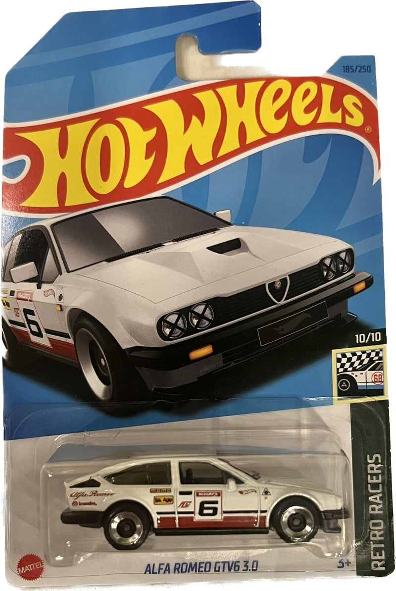 Hot Wheels 185/250  Alfa Romeo GTV6 3.0 Retro Racers 10/10 (HKJ83)