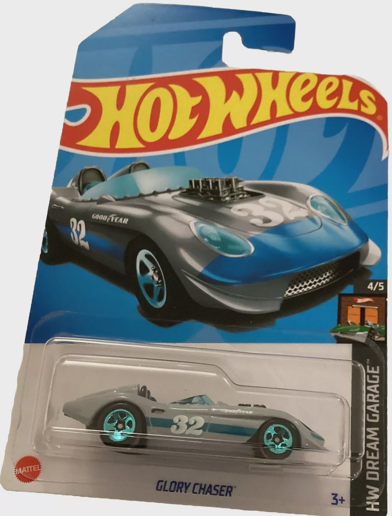 2024 Hot Wheels Hw Dream Garage Glory Chaser, 79/250 Gray (HTD12)