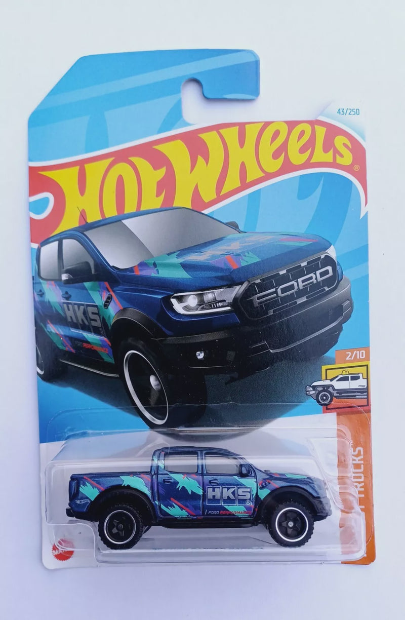 Hot wheels 19 Ford Ranger Raptor 2/10 HW hot trucks 43/250  (HTD05)