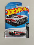 Hot Wheels Modified White Custom 68 Chevy Camaro 7/10--81/250  (HTD30)