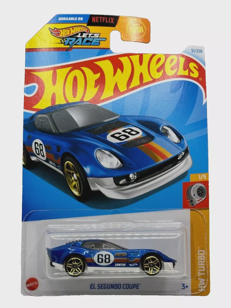 2024 Hot Wheels  1/5  El Segundo Coupe' HW TURBO 51/250  (HTD10)