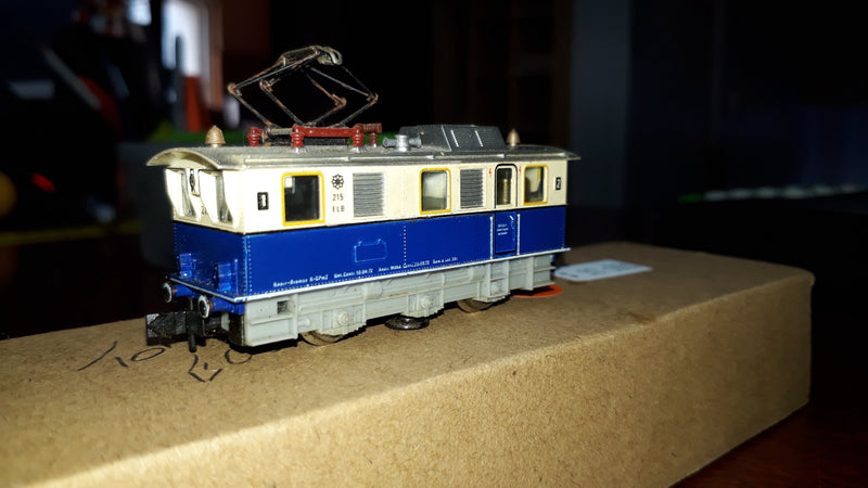 Fleischmann Class ET99 ELB 215 Rack & Pinion Loco of the Edelweissbahn in Blue and White (7969)