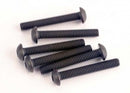 Traxxas  Screws, 3x20mm button-head machine (hex drive) (6) (2580)