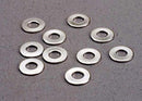 TRAXXAS Washers, 3x7 flat metal (10) (2756)