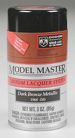 Model Master Lacquer Spray Bronze Metallic 3oz (28111)