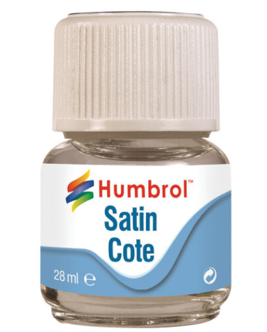 Humbrol Modelcote Satincote 28ml Bottle