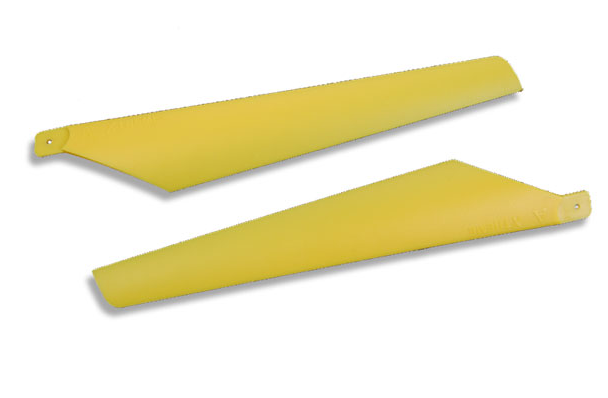 XTREME BLADE FOR LAMA AND CX-1 PAIR (UPPER-YELLOW) (ESL005-Y)