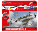 Airfix 1/72 Messerschmitt Bf109E-3 Gift Set (A55106)