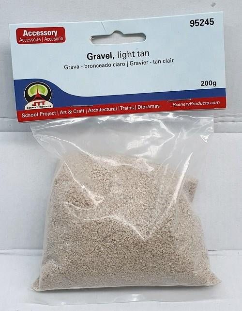 JTT Scenery Gravel light Tan Medium (95245)