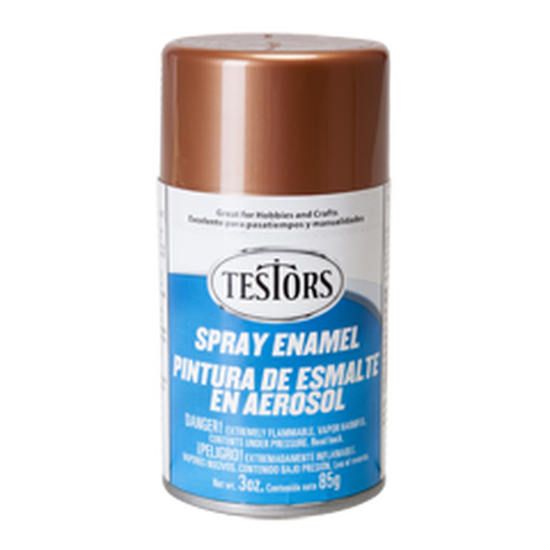 Model Master Copper Metallic Enamel 3oz Spray (1251)