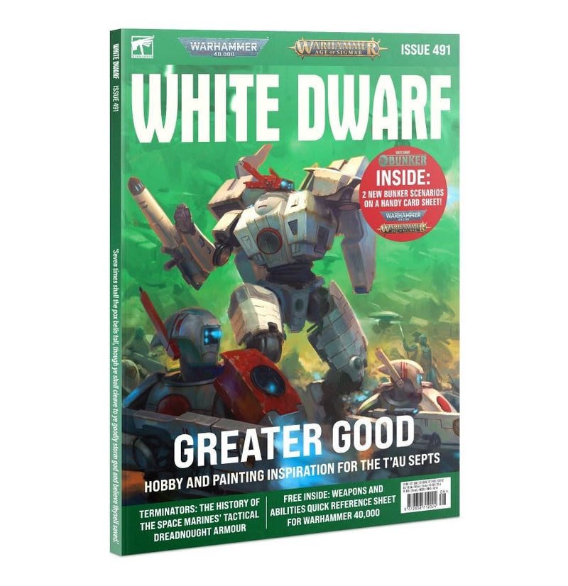 Warhammer White Dwarf Issue 491 (WD491)