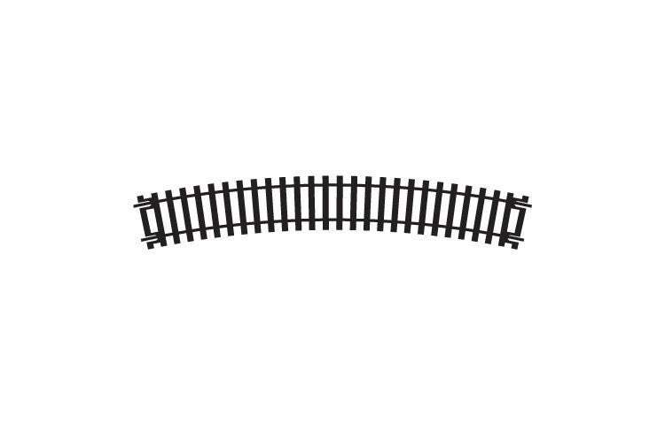 HORNBY Single Curve 3rd Radius (r608)