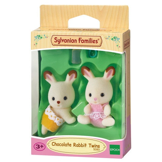 Sylvanian families chocolate rabbit twins (5420)